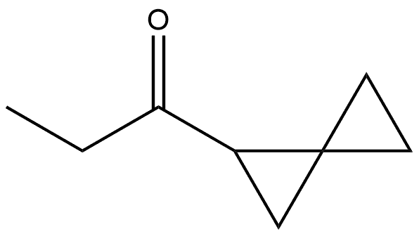 1-(spiro[2.2]pentan-1-yl)propan-1-one 구조식 이미지