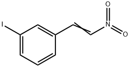 Benzene, 1-iodo-3-(2-nitroethenyl)- Structure