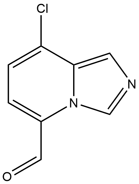 8-Chloroimidazo[1,5-a]pyridine-5-carboxaldehyde Structure