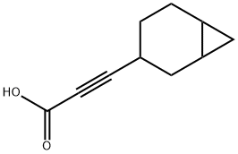 2-Propynoic acid, 3-bicyclo[4.1.0]hept-3-yl- 구조식 이미지