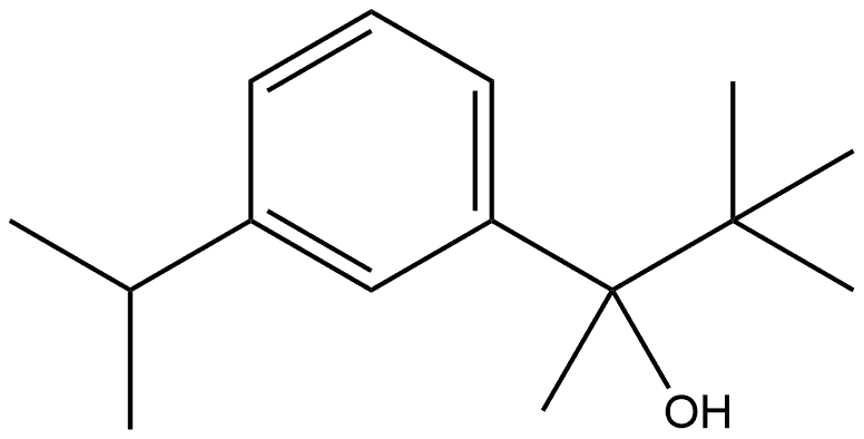α-(1,1-Dimethylethyl)-α-methyl-3-(1-methylethyl)benzenemethanol Structure