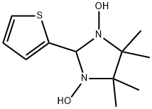 Imidazolidine, 1,3-dihydroxy-4,4,5,5-tetramethyl-2-(2-thienyl)- 구조식 이미지