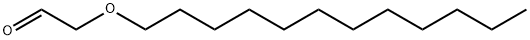 Acetaldehyde, 2-(dodecyloxy)- Structure