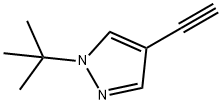 1-tert-butyl-4-ethynyl-1H-pyrazole Structure