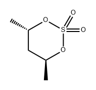 1,3,2-Dioxathiane, 4,6-dimethyl-, 2,2-dioxide, (4S,6S)- Structure