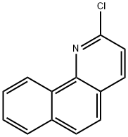 Benzo[h]quinoline, 2-chloro- Structure