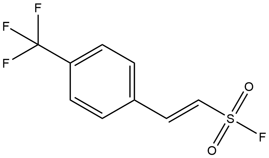 Ethenesulfonyl fluoride, 2-[4- Structure