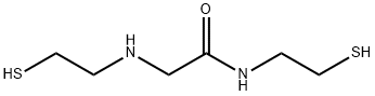 Acetamide, N-(2-mercaptoethyl)-2-[(2-mercaptoethyl)amino]- Structure