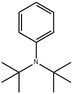 Benzenamine, N,N-bis(1,1-dimethylethyl)- Structure