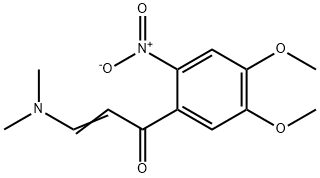 2-Propen-1-one, 1-(4,5-dimethoxy-2-nitrophenyl)-3-(dimethylamino)- Structure