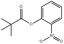 Propanoic acid, 2,2-dimethyl-, 2-nitrophenyl ester 구조식 이미지
