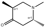 4-Piperidinone, 1,2,5-trimethyl-, (2R,5S)-rel- Structure