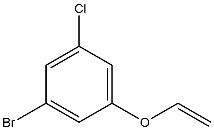 1-Bromo-3-chloro-5-(ethenyloxy)benzene Structure