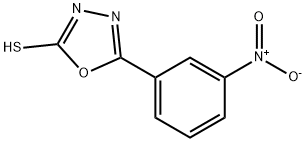 5-(3-NITROPHENYL)-1,3,4-OXADIAZOLE-2-THIOL 구조식 이미지