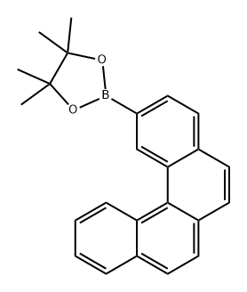 1,3,2-Dioxaborolane, 2-benzo[c]phenanthren-2-yl-4,4,5,5-tetramethyl- Structure