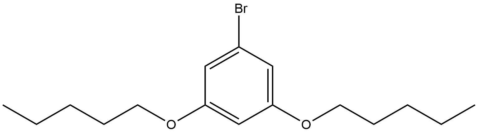 1-Bromo-3,5-bis(pentyloxy)benzene Structure