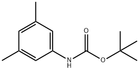Carbamic acid, N-(3,5-dimethylphenyl)-, 1,1-dimethylethyl ester 구조식 이미지