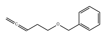 Benzene, [(3,4-pentadien-1-yloxy)methyl]- Structure