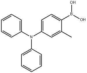 Boronic acid, B-[4-(diphenylamino)-2-methylphenyl]- Structure