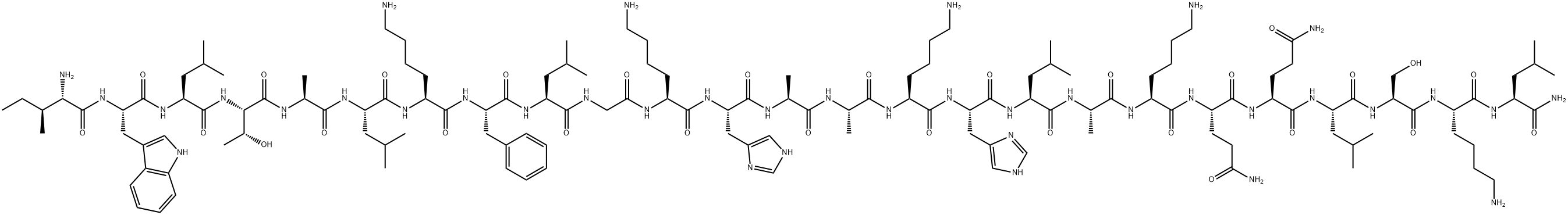 lycotoxin I Structure