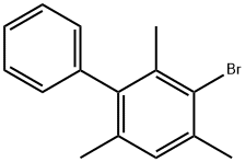 1,1'-Biphenyl, 3-bromo-2,4,6-trimethyl- Structure