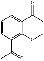 Ethanone, 1,1'-(2-methoxy-1,3-phenylene)bis- 구조식 이미지