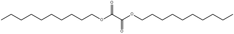 Ethanedioic acid, 1,2-didecyl ester Structure