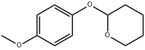 2H-Pyran, tetrahydro-2-(4-methoxyphenoxy)- Structure