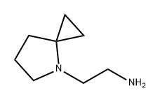 4-Azaspiro[2.4]heptane-4-ethanamine 구조식 이미지