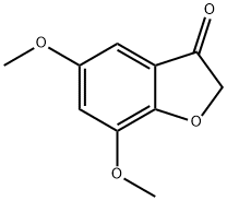 3(2H)-Benzofuranone, 5,7-dimethoxy- Structure