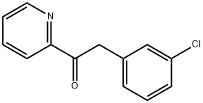 Ethanone,2-(3-chlorophenyl)-1-(2-pyidnyl)- Structure