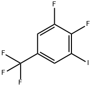 1,2-difluoro-3-iodo-5-(trifluoromethyl)benzene Structure