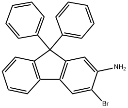 9H-Fluoren-2-amine, 3-bromo-9,9-diphenyl- Structure