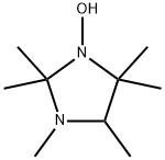 Imidazolidine, 3-hydroxy-1,2,2,4,4,5-hexamethyl- Structure