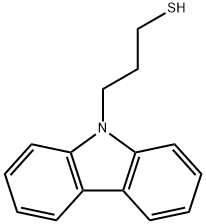 9H-Carbazole-9-propanethiol Structure