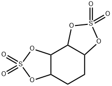 Benzo[1,2-d:3,4-d']bis[1,3,2]dioxathiole, hexahydro-, 2,2,7,7-tetraoxide 구조식 이미지