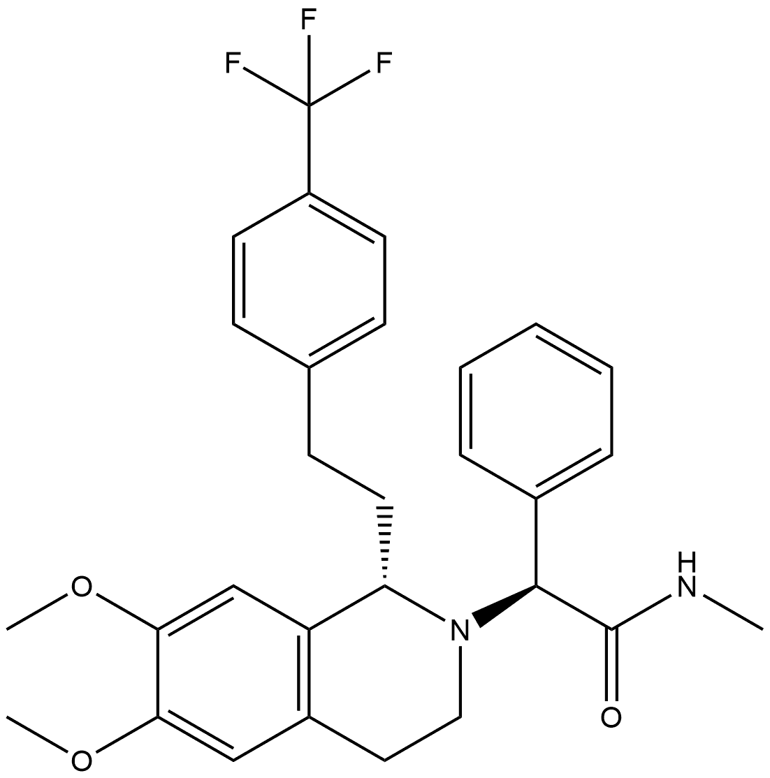 Almorexant (αS,1S) Isomer Structure