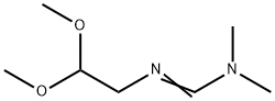 (E)-N''-(2,2-Dimethoxyethyl)-N,N-dimethylmethenimidamide Structure