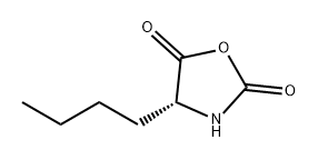 2,5-Oxazolidinedione, 4-butyl-, (4R)- Structure