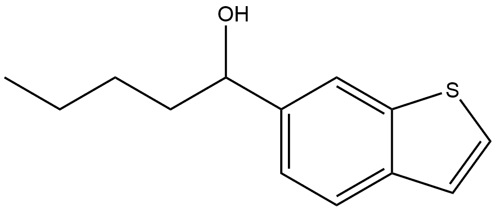 α-Butylbenzo[b]thiophene-6-methanol Structure