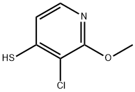 4-Pyridinethiol, 3-chloro-2-methoxy- 구조식 이미지