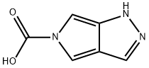Pyrrolo[3,4-c]pyrazole-5(1h)-carboxylic acid Structure