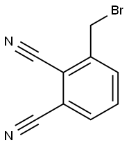 1,2-Benzenedicarbonitrile, 3-(bromomethyl)- 구조식 이미지