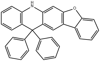 Benzofuro[3,2-b]acridine, 7,12-dihydro-12,12-diphenyl- 구조식 이미지