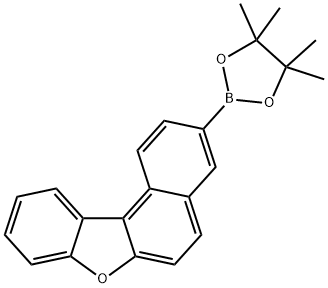 Benzo[b]naphtho[1,2-d]furan, 3-(4,4,5,5-tetramethyl-1,3,2-dioxaborolan-2-yl)- Structure