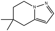 Pyrazolo[1,5-a]pyridine, 4,5,6,7-tetrahydro-5,5-dimethyl- Structure
