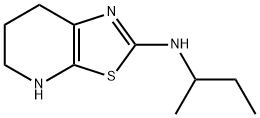 N-Butan-2-yl-4,5,6,7-tetrahydro-[1,3]thiazolo[5,4-b]pyridin-2-amine 구조식 이미지