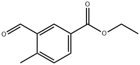 Ethyl 3-formyl-4-methylbenzoate Structure