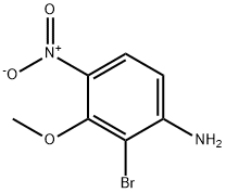 2-bromo-3-methoxy-4-nitroaniline 구조식 이미지