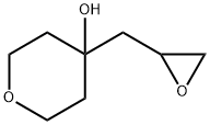 4-[(oxiran-2-yl)methyl]oxan-4-ol Structure